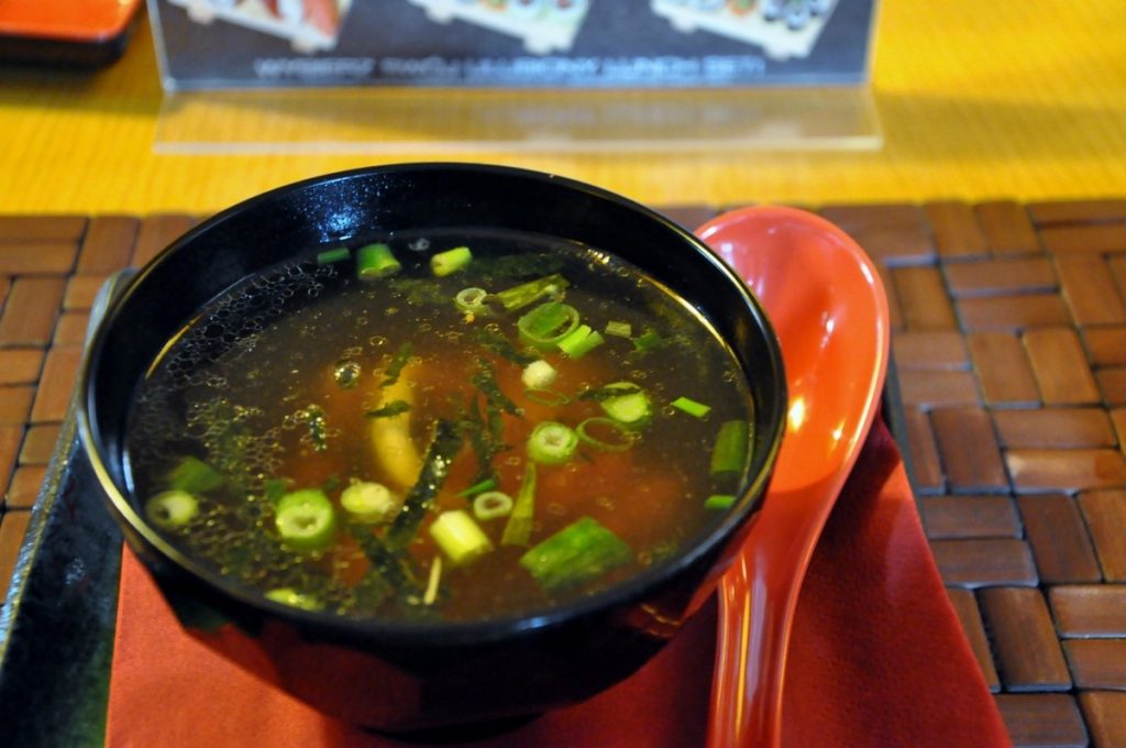 Zupa suimono - łagodna