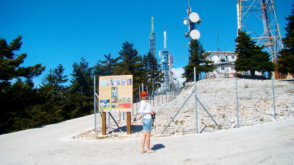 Góra Enos i stacja radarowa
